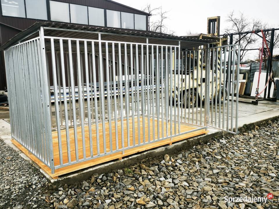 Kojec Psa 3x2m Profil zamknięty Podłoga