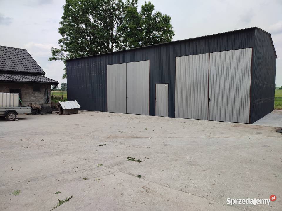 Garaż Blaszany 15x10m GRAFIT MagazynHala Garaże kujawsko-pomorskie