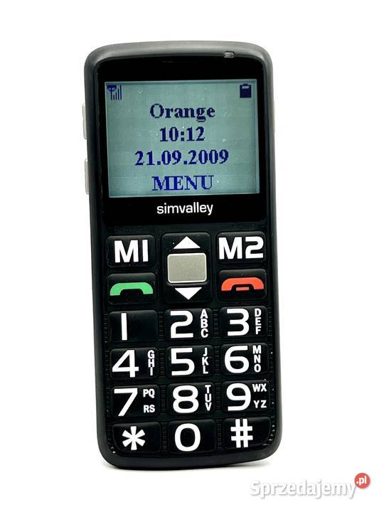 Telefon komórkowy Simvalley XL915 seniorów Warszawa