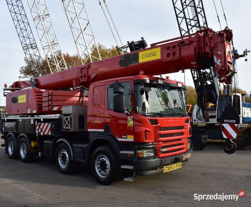 Scania dzwig samochodowy Liebherr 90kg