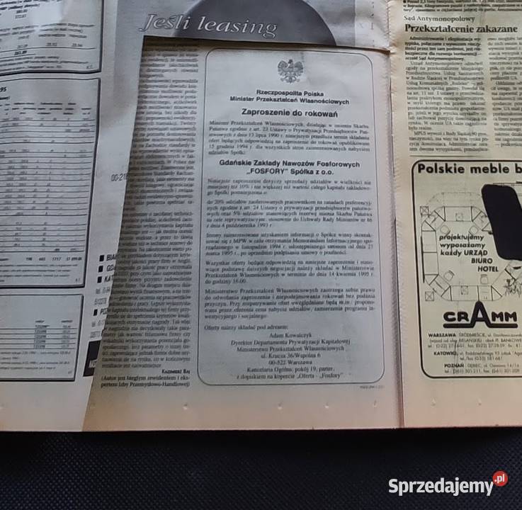 RZECZPOSPOLITA 73 4026 Wyd 3 Poniedziałek 27 Antykwariat Pruszków