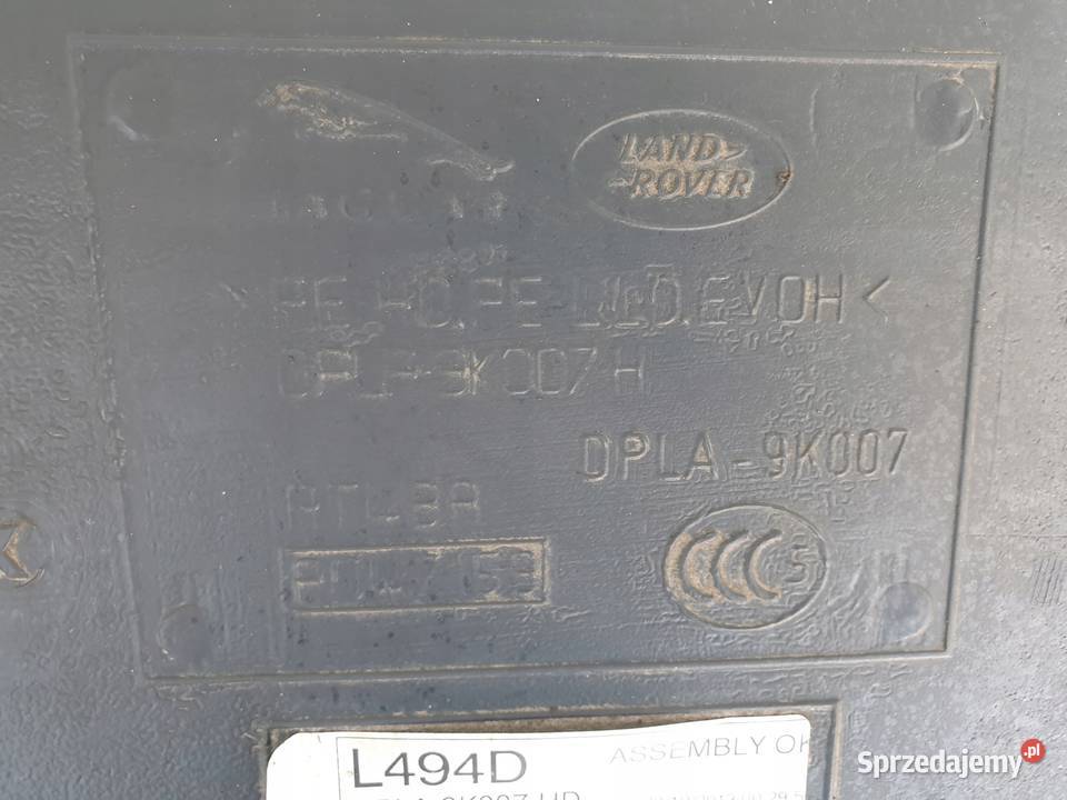 Range Rover Sport II L494 30 D ZBIORNIK PALIWA osobowe Zbiorniki Janów