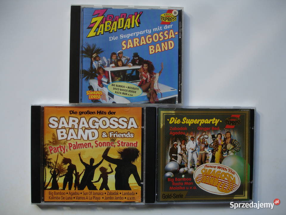 Saragossa Band płyty CD Zielona Góra