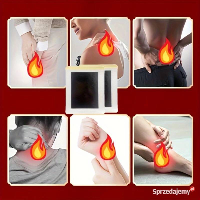 Plastry Rozgrzewające Przeciwbólowe 10 AS mazowieckie Płock