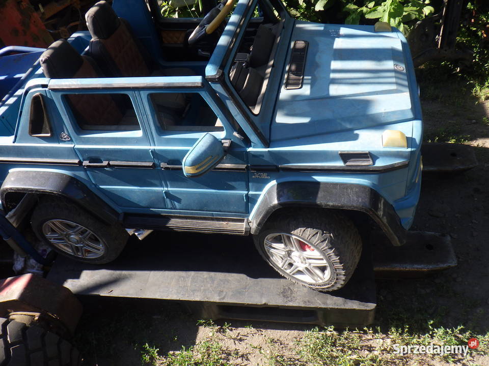 Auto na akumulator dzieci 4 x 4 Gumowe Kola