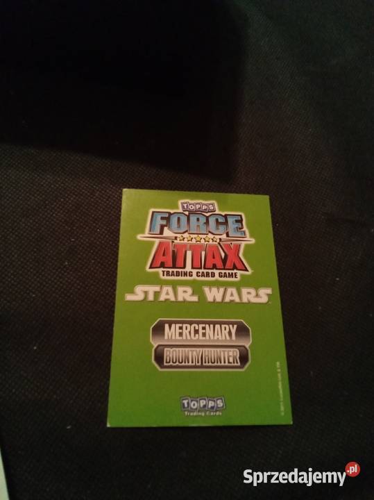 Karta Star wars force attax Sugi mazowieckie