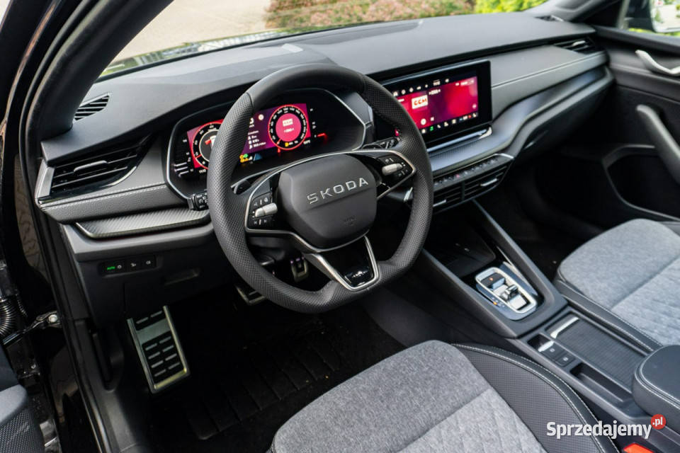 koda Octavia Combi Sportline 15 TSI mHEV 150 DSG ABS łódzkie Łódź