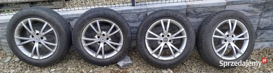 Koła 17 5x112 z oponami zimowymi Audi Q5 małopolskie Limanowa