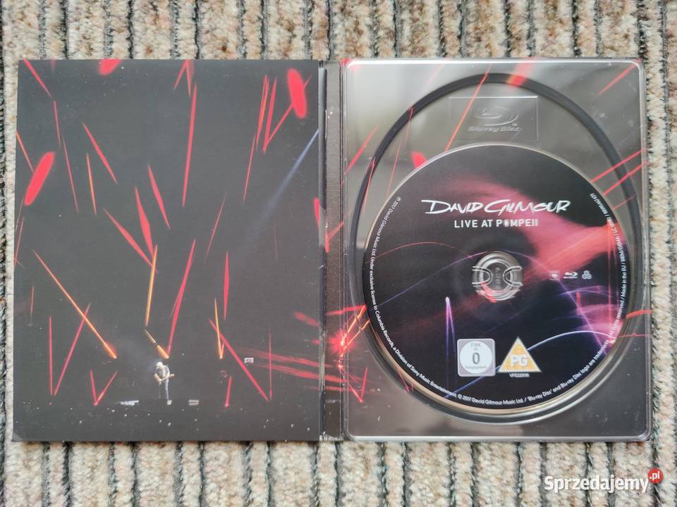 DAVID GILMOUR Live at Pompeii Blu-ray Białystok