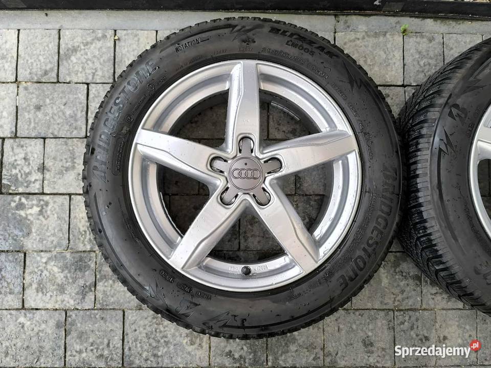 Alufelgi 16 5x112 opony zimowe 22560R16 Audi VW Brzozów