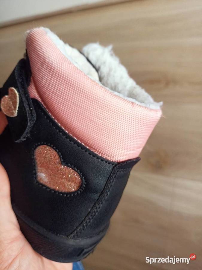 Buty trzewiki dziewczęce ocieplane Wojtyłko 27 Rozmiar 27
