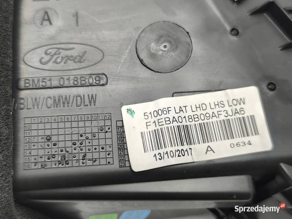 KRATKA NAWIEWU FORD FOCUS MK3 LIFT F1EBA018B09