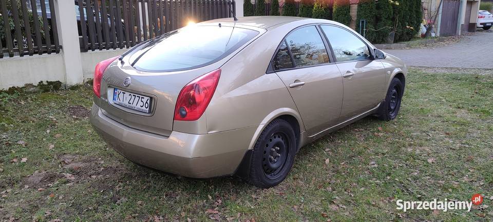 Nissan Primera P12 18 benzyna LPG 2002 manualna Tarnów