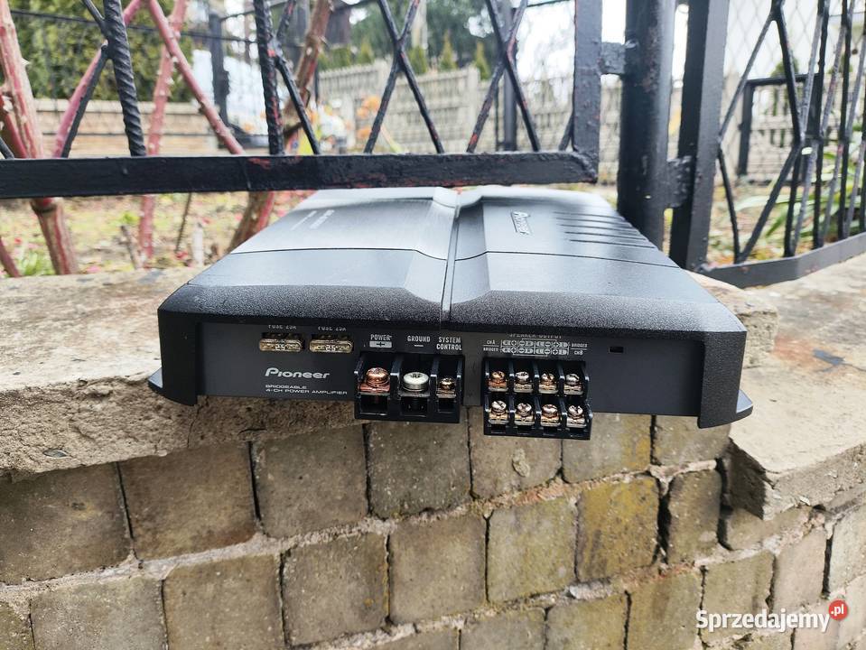 Wzmacniacz samochodowy 4 kanałowy Pioneer Wzmacniacze Niegowonice