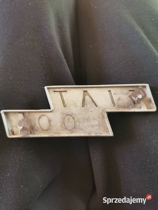 Oryginalny emblemat FIAT 500L z 1970r Cromodora Pozostałe