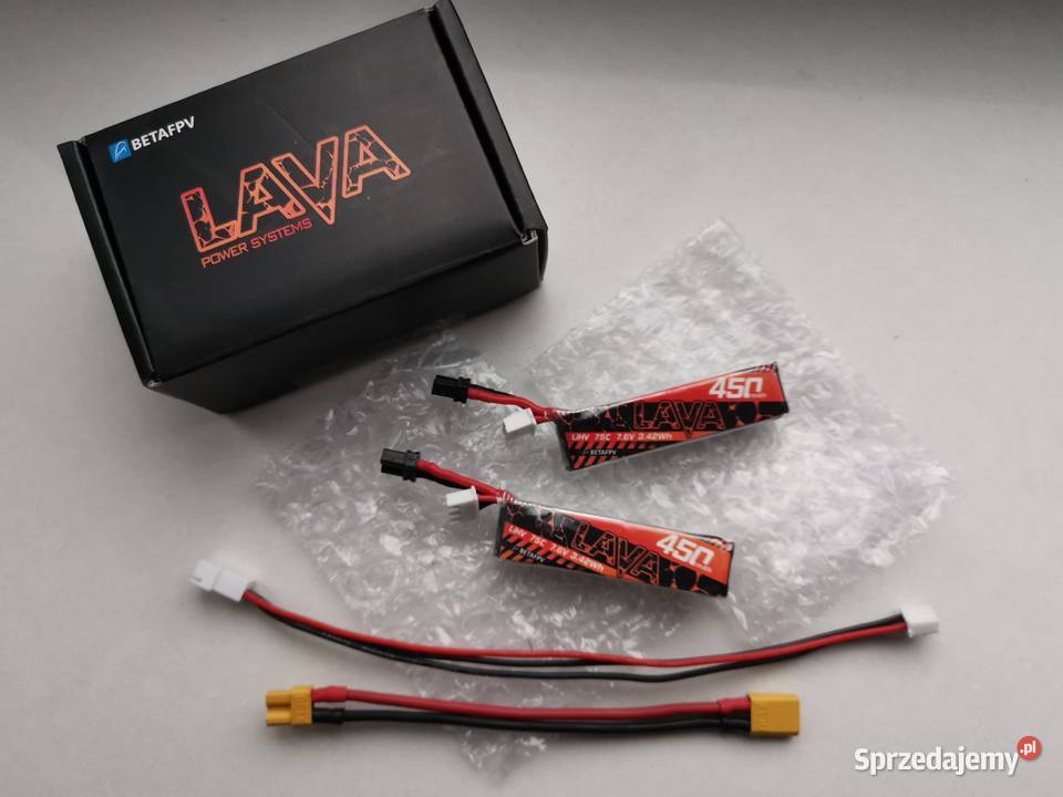 2x Akumulator LIHV BetaFPV LAVA 450mAh 75C XT30 Części i akcesoria Gdynia