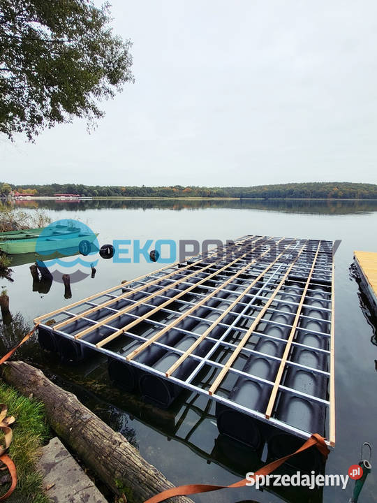 Platforma pływająca houseboat 10x4m Drawsko Pomorskie sprzedam
