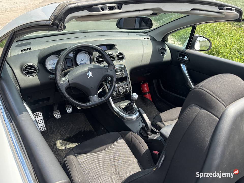 PEUGEOT 308 CC 16 EHDI 2010 BIAŁA PERŁA uszkodzony 308 CC wielkopolskie Poznań