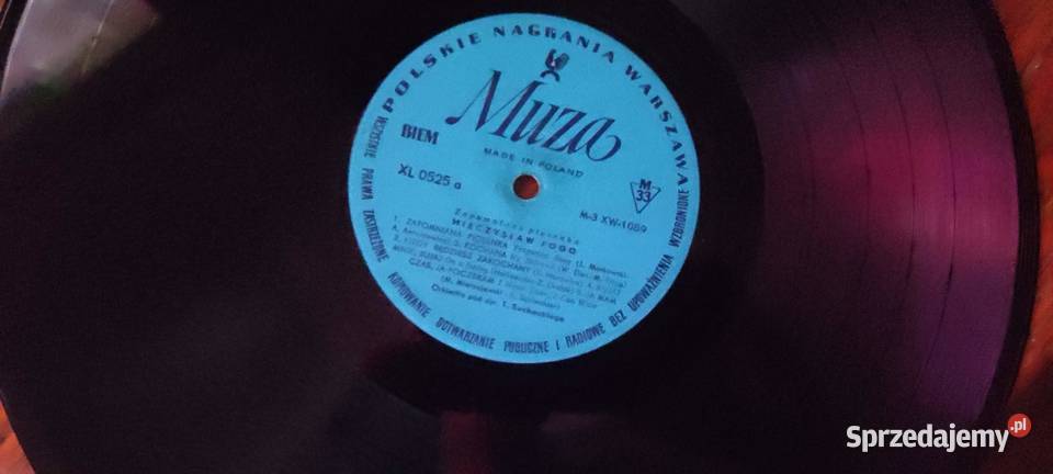 Mieczysław Fogg Zapomniana Piosenka 1969 śląskie