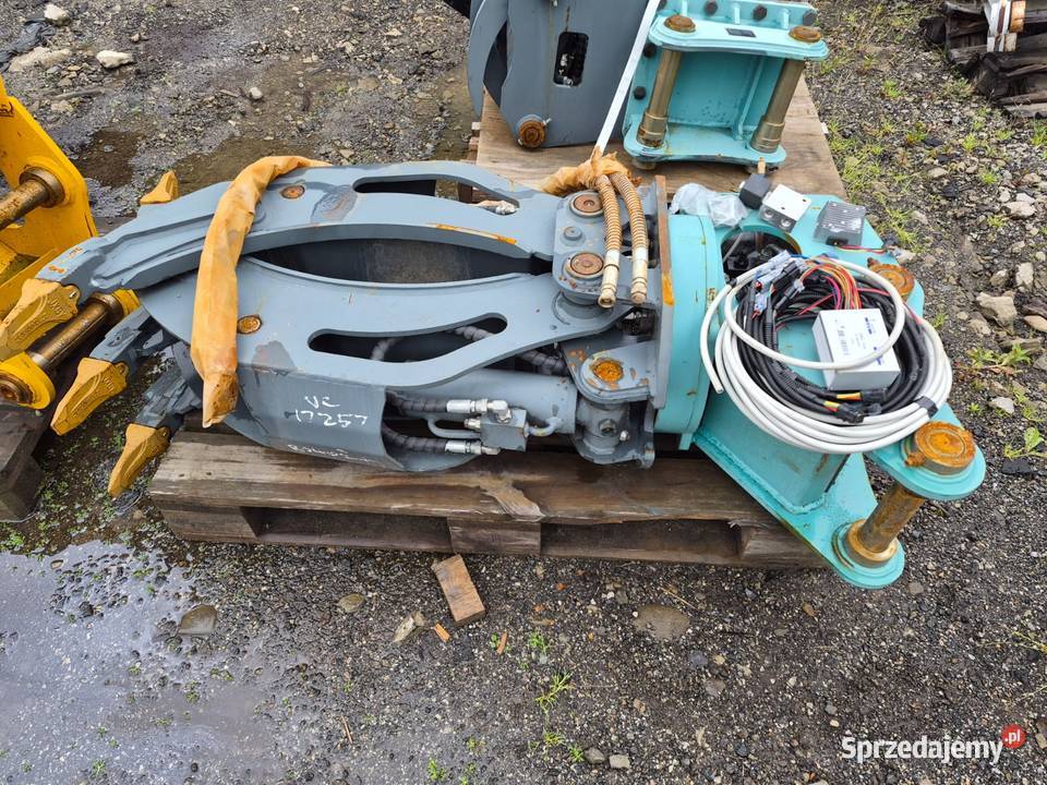 Chwytak hydrauliczny obrotowy sortujący Pozostałe Maków Podhalański