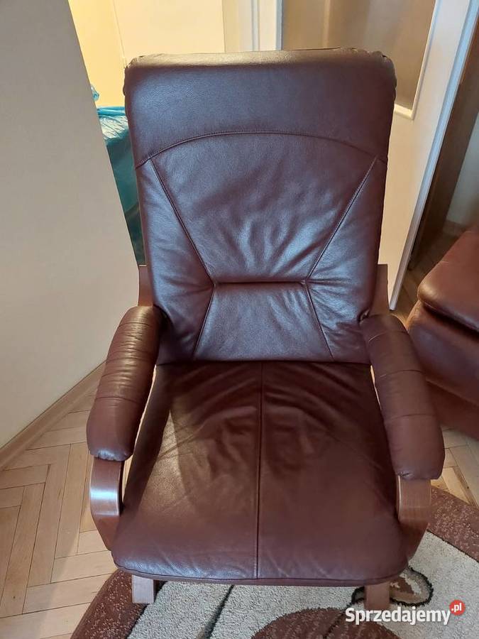 Kanapa skórzana 2 fotele skórzane Kielce