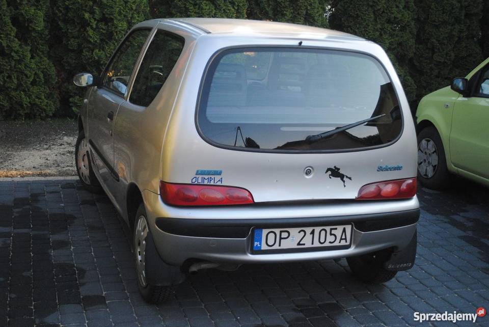 Rewelacyjny Fiat Seicento Citymatic Rok produkcji 2000