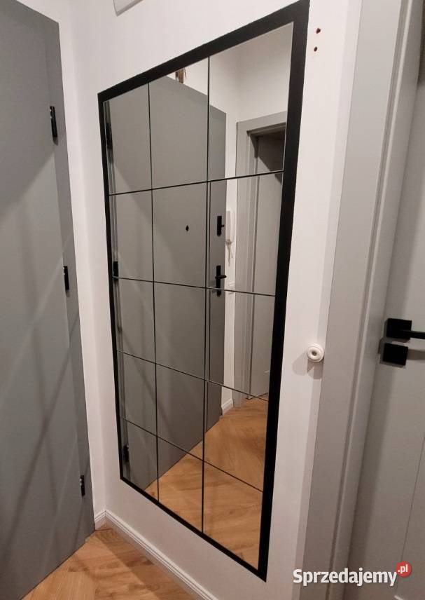 Lustra naklejane 9 elementów bez ramy