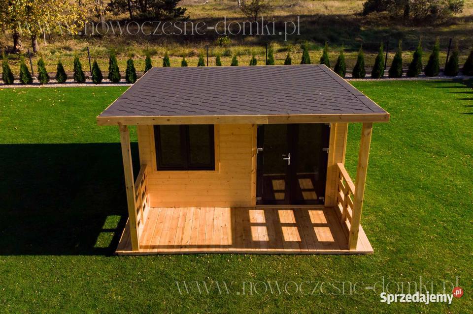 Drewniany domek ogrodowy Ibiza 3 wym 4x4m