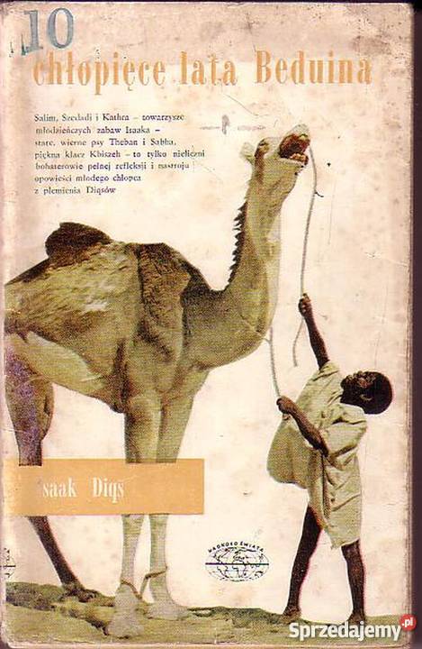 0184 CHŁOPIĘCE LATA BEDUINA ISAAK DIQS literatura piękna - proza zagraniczna Proza i poezja Czyrna sprzedam
