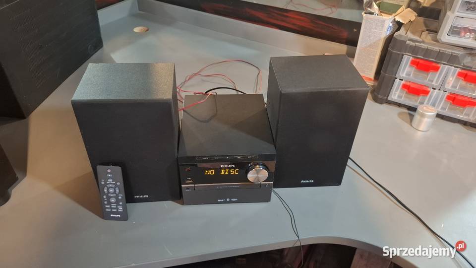 Philips BTB231512 wieża mini HiFi kolumny pilot Namysłów