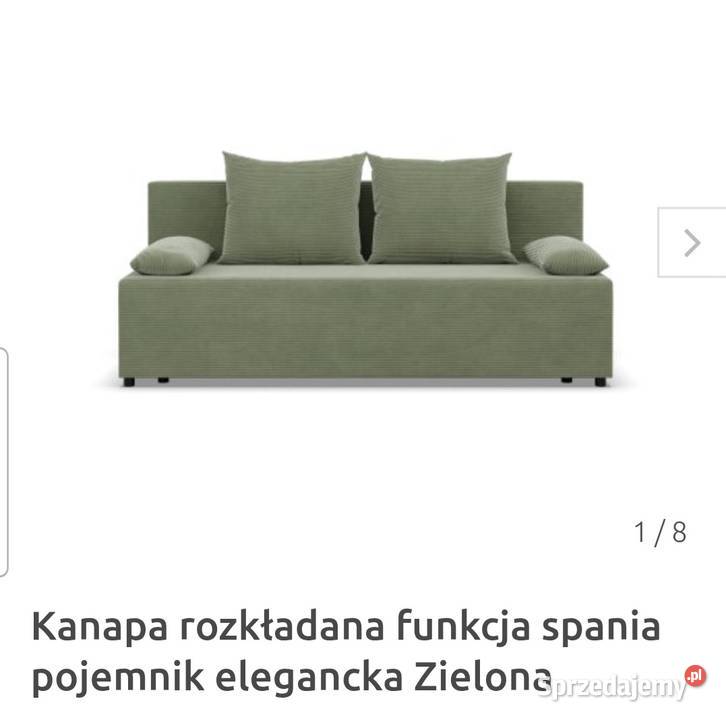 Kanapę z funkcją spania sprzedam Komody Łódź