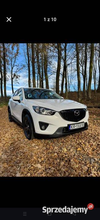 Mazda CX5 zadbana z pełną dokumentacją serwisową MP3 Brzozów