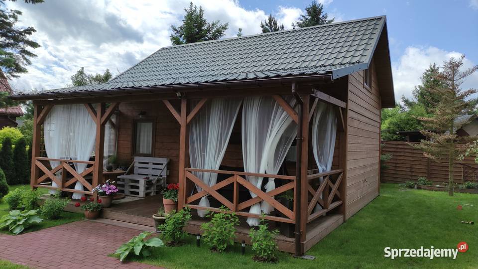 Domek letniskowy 35m z tarasem i poddaszem dom z Pozostałe