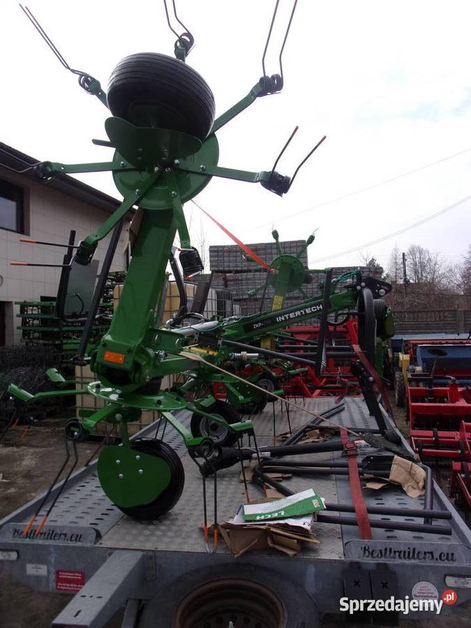 Przetrząsacz 6wirnikowy ZKP770 InterTech 77m w sprzedam