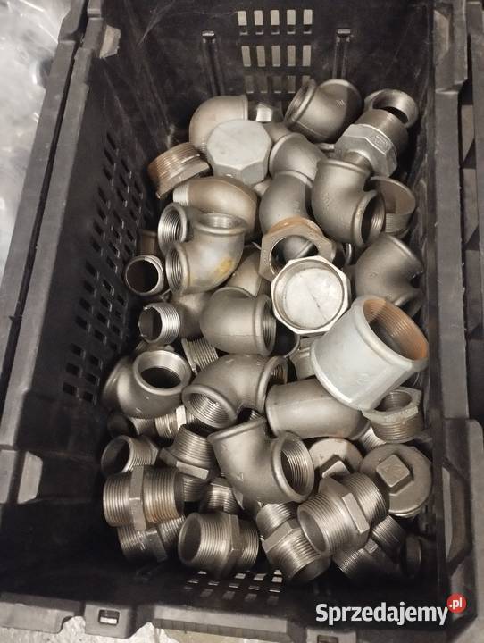 Złączki żeliwne czarne zestaw