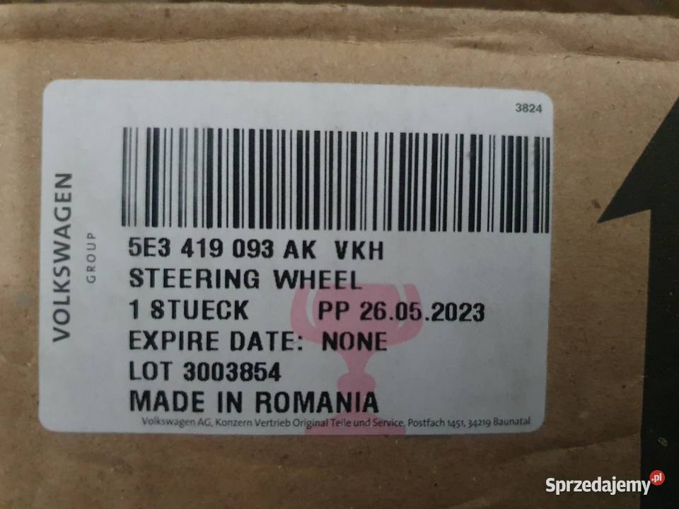 Kierownica Skoda skóra podgrzewana Rybnik
