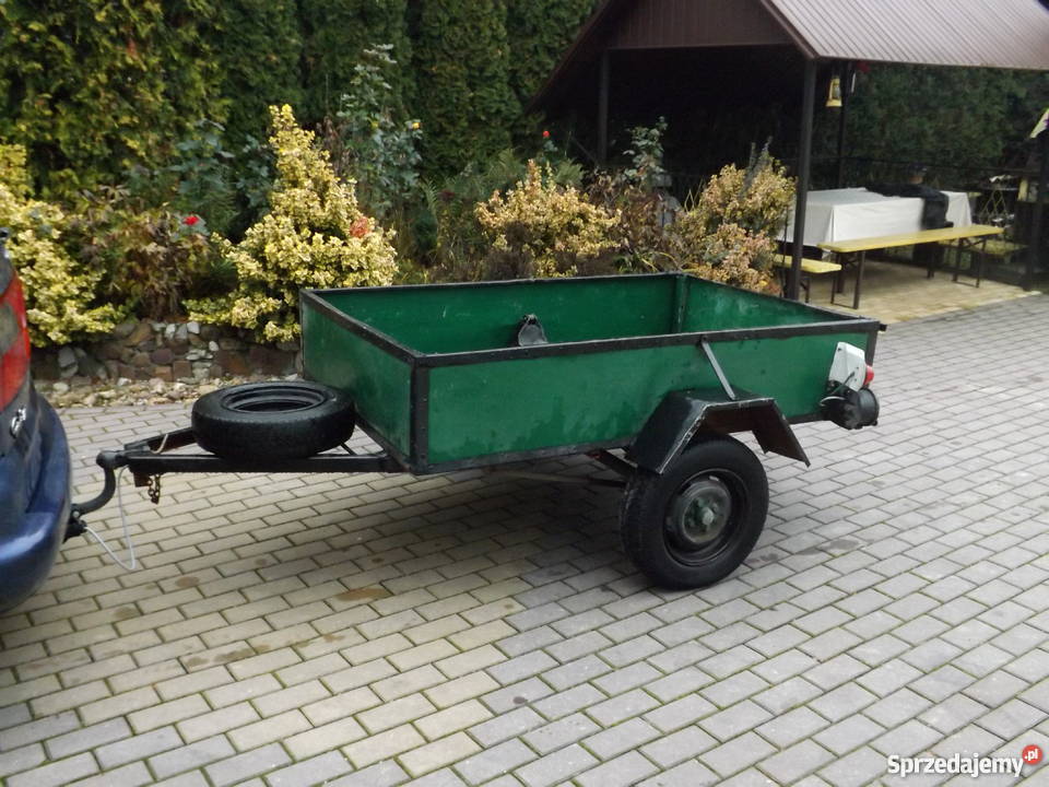 Przyczepka SAM 170x120 Solidna DMC 460 burtowe Wodzisław