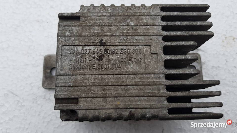 przekaźnik wentylatorów Mercedes W168 A klasa