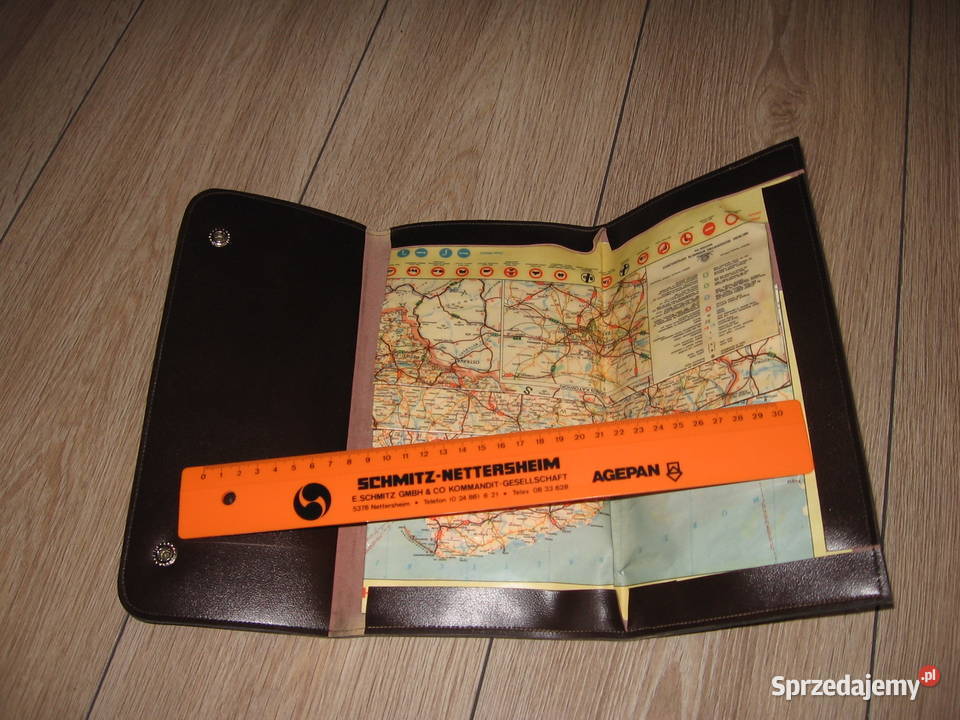 Stara mapa samochodowa Fiat Syrena Polonez Żuk Motoryzacja Przemyśl sprzedam