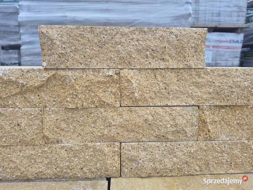 Palisada Betonowa Łupana Cegła Murek Obrzeże Kostka brukowa Wielogóra