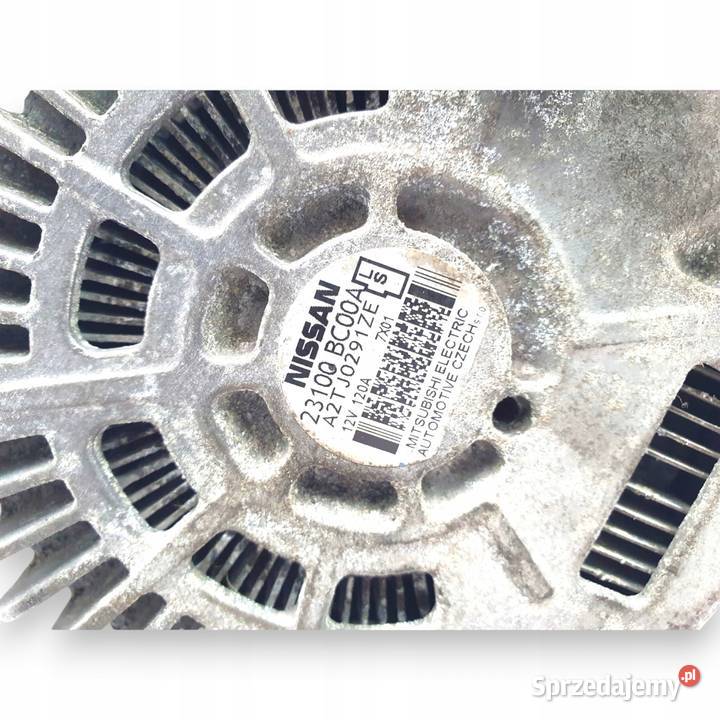 ALTERNATOR NISSAN JUKE QASHQAI NOTE 16 lubelskie Chełm sprzedam