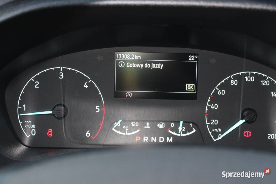 Ford Transit Custom Sport niebieski Motoryzacja