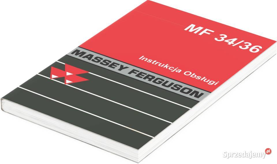 Instrukcja obsługi Massey Ferguson MF 34 36 38 Pozostałe Szamotuły