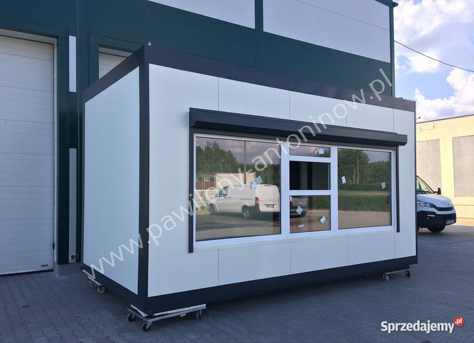 NOWY PAWILON GASTRONOMICZNY KONTENER HANDLOWY małopolskie Nowy Sącz