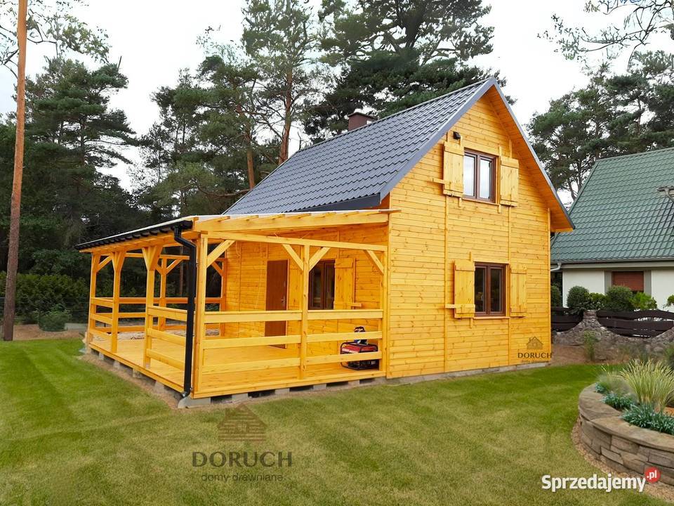 Całoroczny domek drewniany letniskowy z Gniezno
