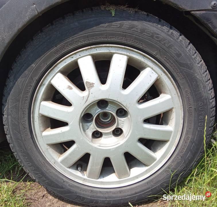 ALUFELGI 15 OPONY CAŁOROCZNE 2020 roku 5x100 wielkopolskie