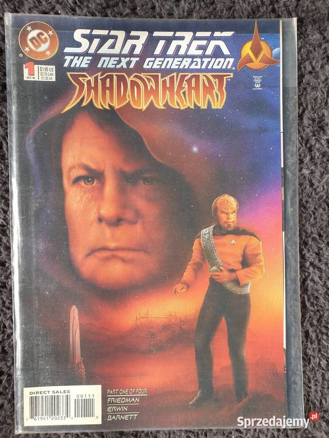 Star Trek zestaw 6 komiksów DC USA fantasy i s-f