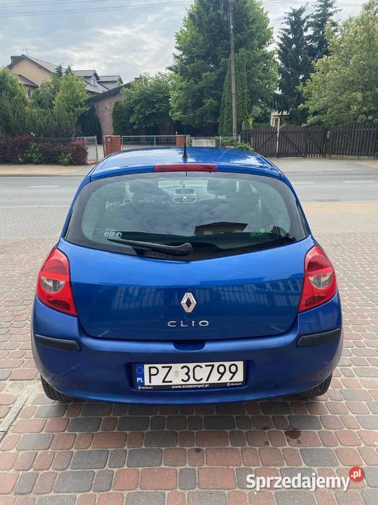 Renault Clio III 12 BENZYNA 2009 benzyna Poznań sprzedam