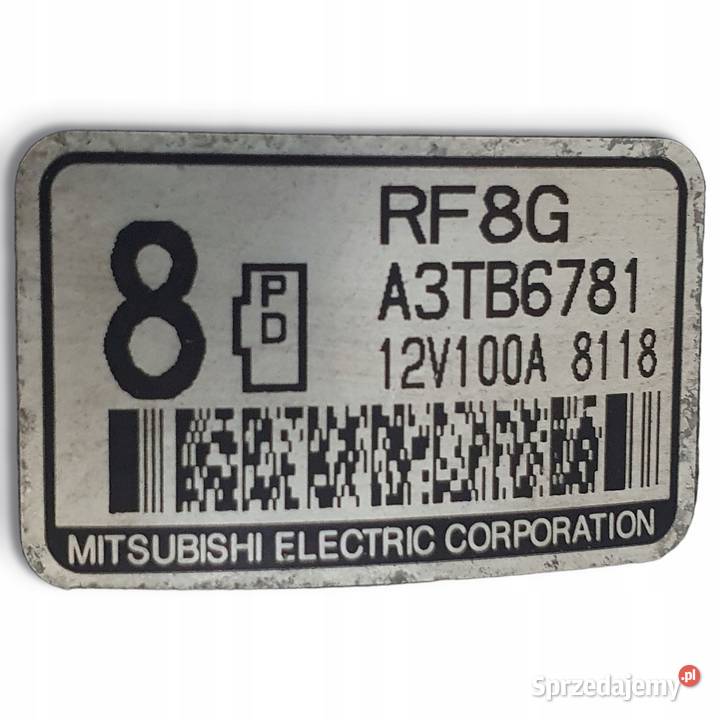 ALTERNATOR Mazda 6 20 CITD A3TB6781 100A Chełm