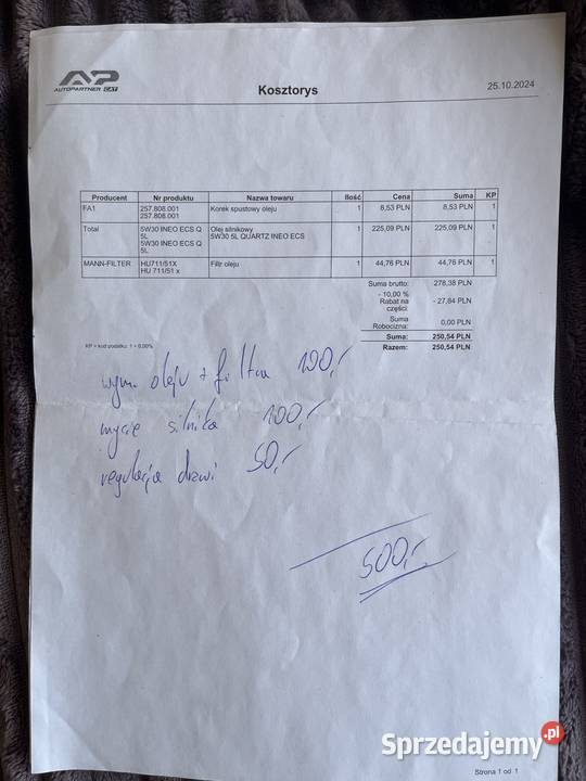 Peugeot 207cc 2008r 16 benzyna Zarejestrowany w Polsce 207 CC Inowrocław